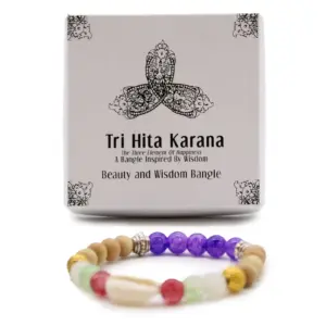 Tri Hita Karana Bangle – Beauty & Wisdom | www.artisangoods.co.uk 3