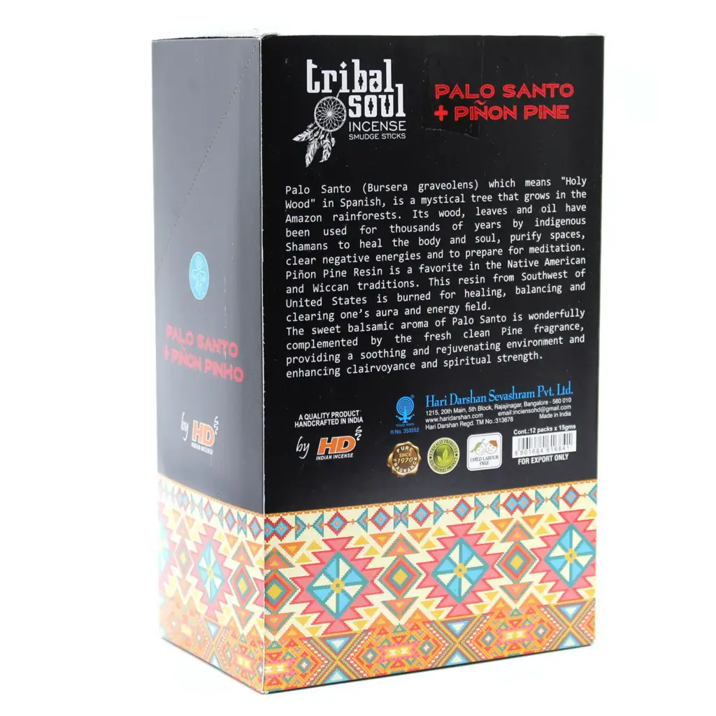 Tribal Soul Incense Sticks – Palo Santo + Pinon Pine | www.artisangoods.co.uk 6