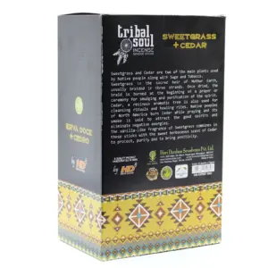 Tribal Soul Incense Sticks- Sweet Grass + Cedar | www.artisangoods.co.uk 6