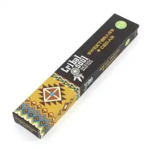 Tribal Soul Incense Sticks- Sweet Grass + Cedar | www.artisangoods.co.uk 1