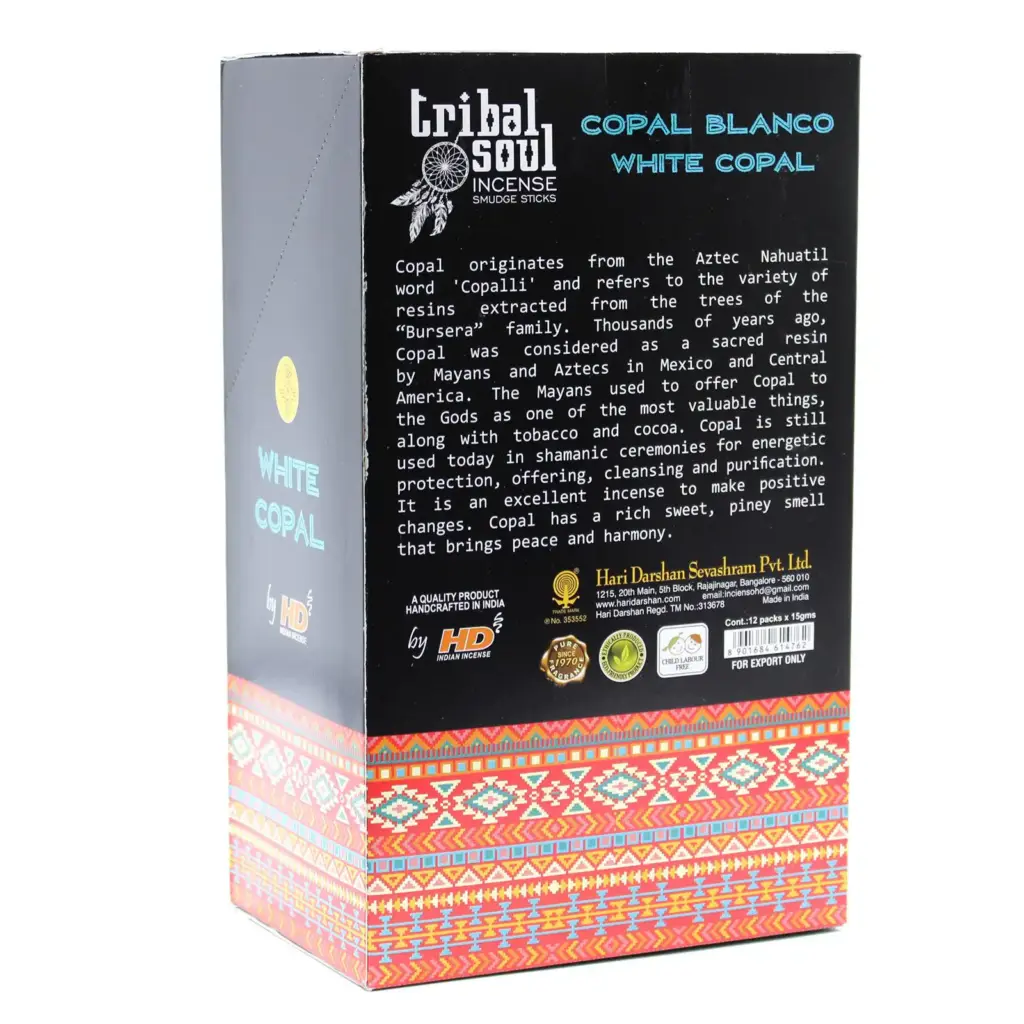 Tribal Soul Incense Sticks – White Copal | www.artisangoods.co.uk 3