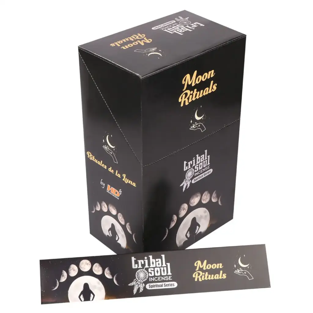 Tribal Soul Spiritual Incense Sticks and Ceramic Holder – Moon Ritual | www.artisangoods.co.uk 2 Tribal Soul Spiritual Incense Sticks and Ceramic Holder – Moon Ritual | www.artisangoods.co.uk 2