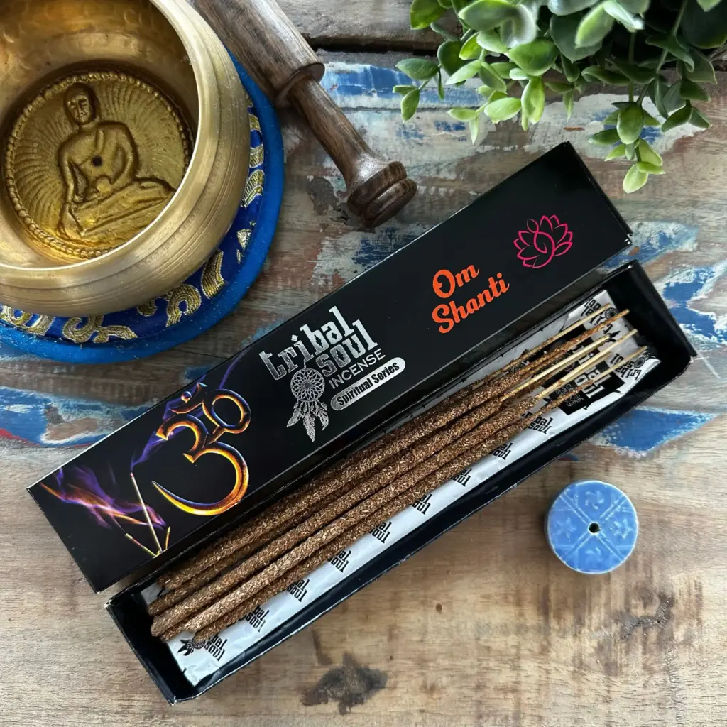Tribal Soul Spiritual Incense Sticks and Ceramic Holder – Ohm Shanti | www.artisangoods.co.uk 2 Tribal Soul Spiritual Incense Sticks and Ceramic Holder – Ohm Shanti | www.artisangoods.co.uk 2