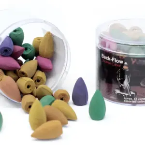 Tub of Assorted Back Flow Incense Cones (aprox 45) | www.artisangoods.co.uk 3