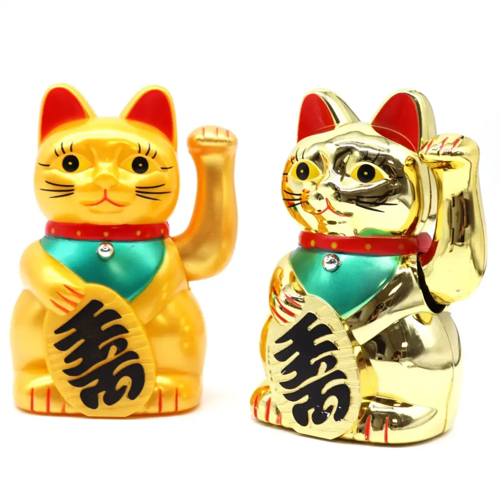 Very Gold Money Cat – 15cm | www.artisangoods.co.uk