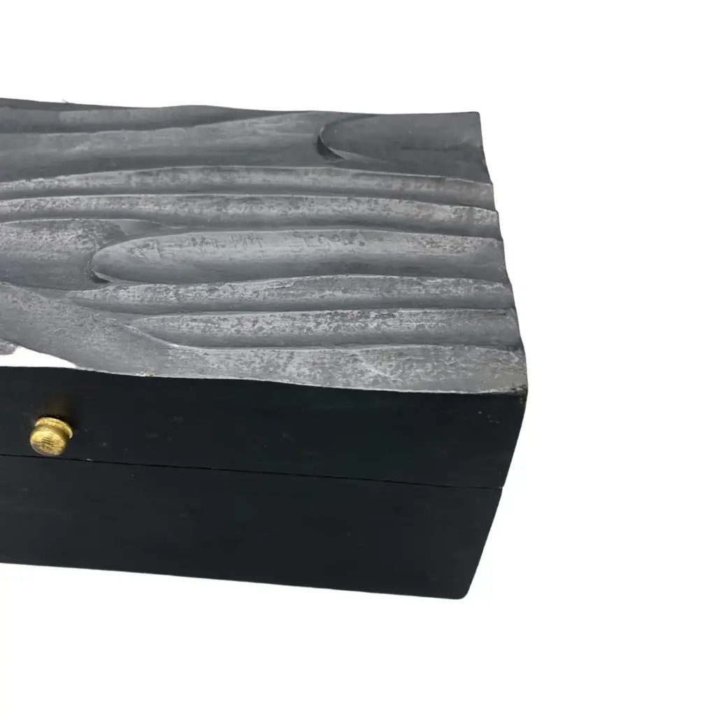 Vintage Deco – Multi Purpose Box – 22x12x10cm – Black Swirls | www.artisangoods.co.uk 2