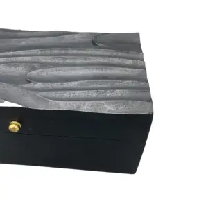Vintage Deco – Multi Purpose Box – 22x12x10cm – Black Swirls | www.artisangoods.co.uk 2