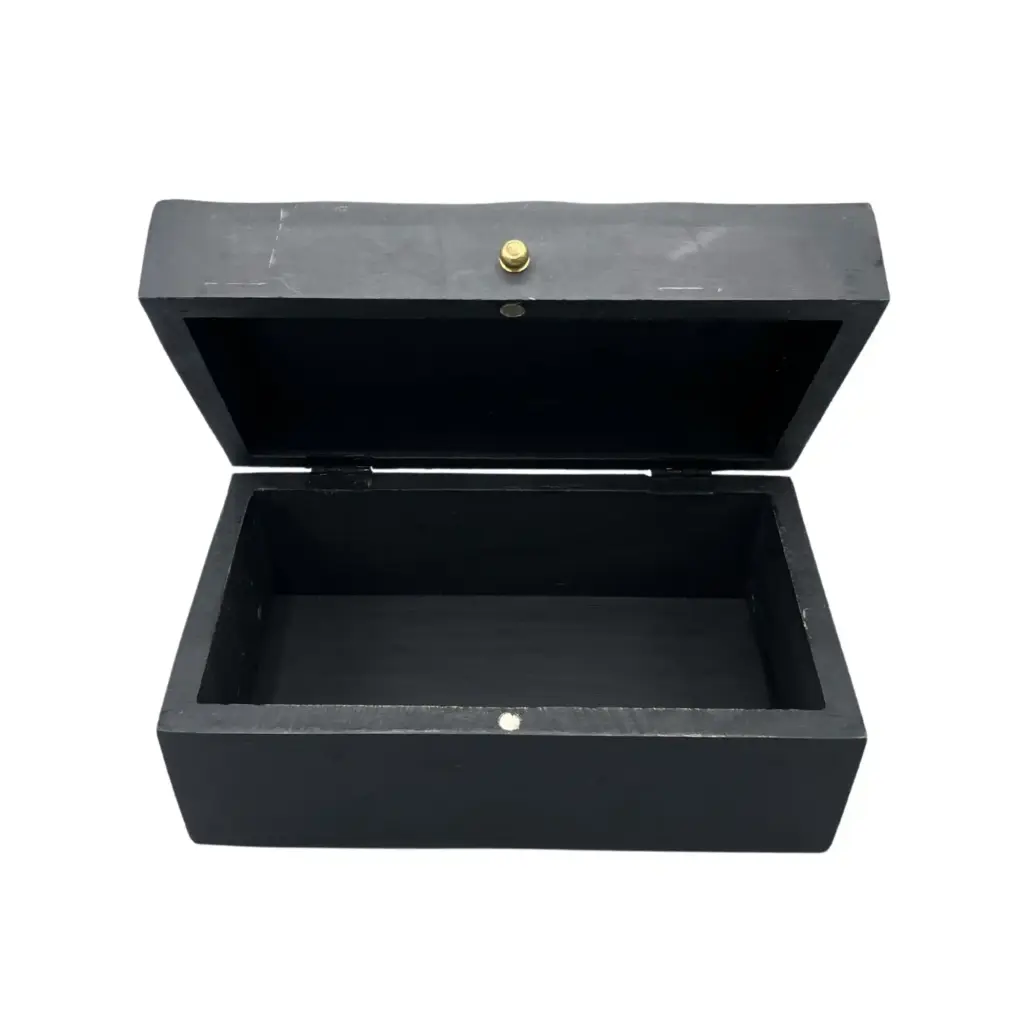 Vintage Deco – Multi Purpose Box – 22x12x10cm – Black Swirls | www.artisangoods.co.uk 3
