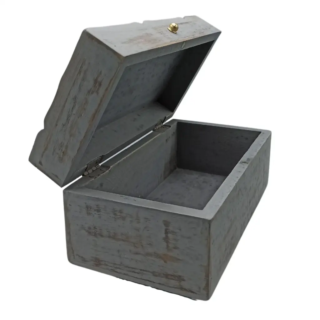 Vintage Deco – Multi Purpose Box – 22x12x10cm – Grey Star | www.artisangoods.co.uk 2 Vintage Deco – Multi Purpose Box – 22x12x10cm – Grey Star | www.artisangoods.co.uk 2