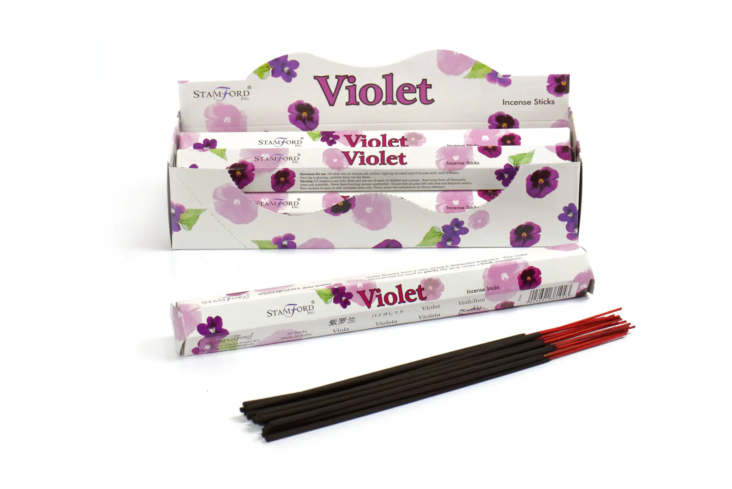Violet Premium Incense | www.artisangoods.co.uk 3 Violet Premium Incense | www.artisangoods.co.uk 2