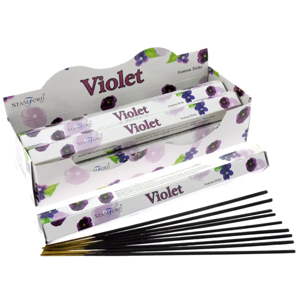 Violet Premium Incense | www.artisangoods.co.uk