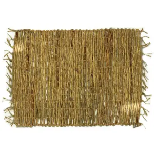 Water Hyacinth Natural Placemat – Robusta and Fringe | www.artisangoods.co.uk 2