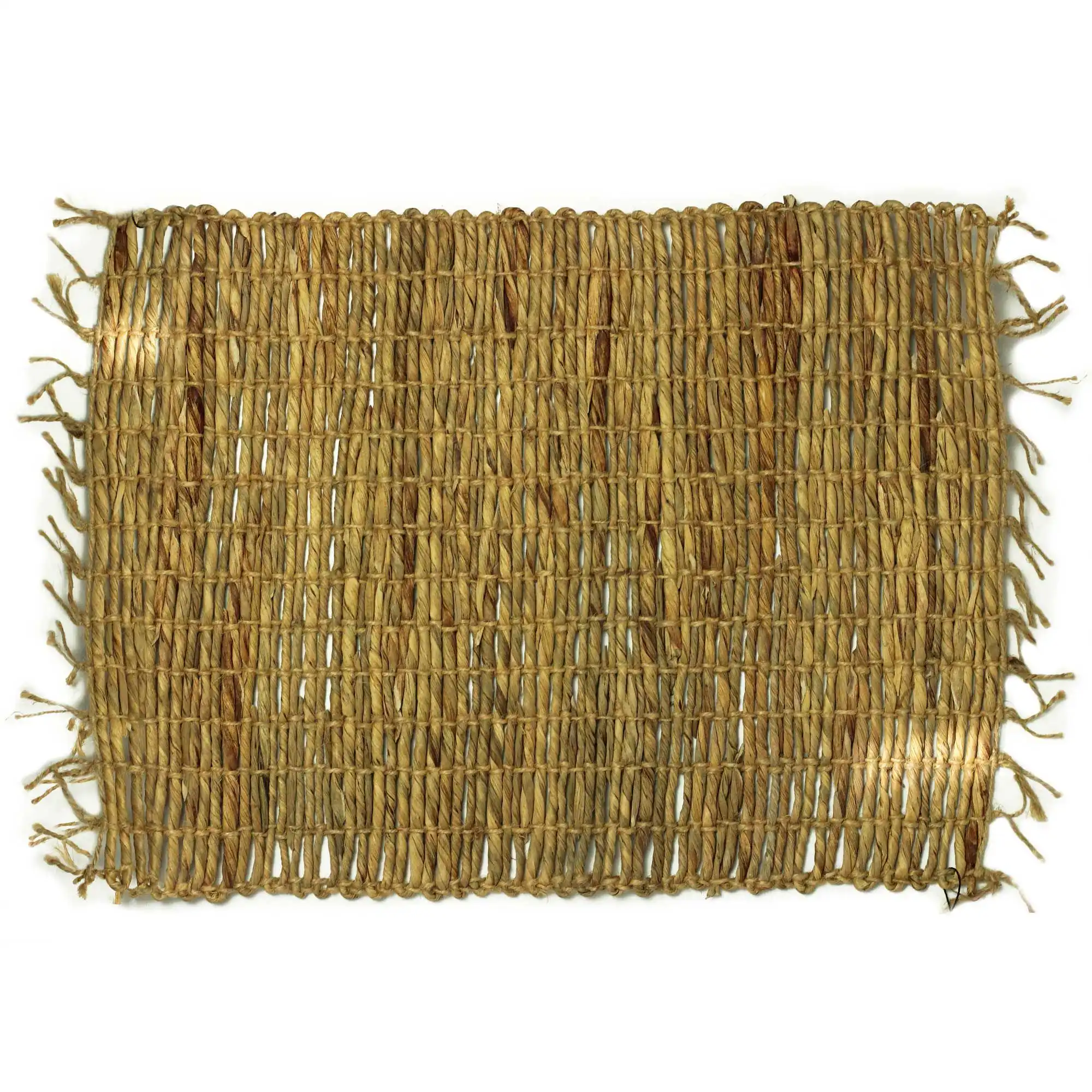 Water Hyacinth Natural Placemat – Robusta and Fringe | www.artisangoods.co.uk 3 Water Hyacinth Natural Placemat – Robusta and Fringe | www.artisangoods.co.uk 2