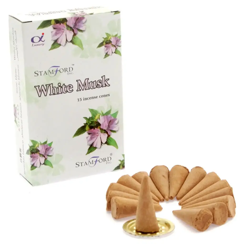 White Musk Cones | www.artisangoods.co.uk