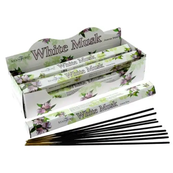 White Musk Premium Incense | www.artisangoods.co.uk 2 White Musk Premium Incense | www.artisangoods.co.uk