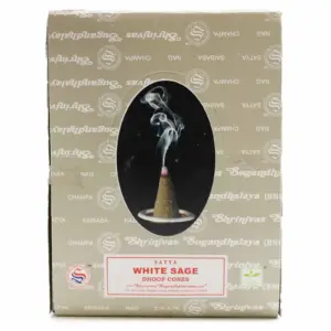White Sage Dhoop Cones | www.artisangoods.co.uk 2