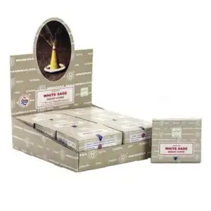 White Sage Dhoop Cones | www.artisangoods.co.uk 1