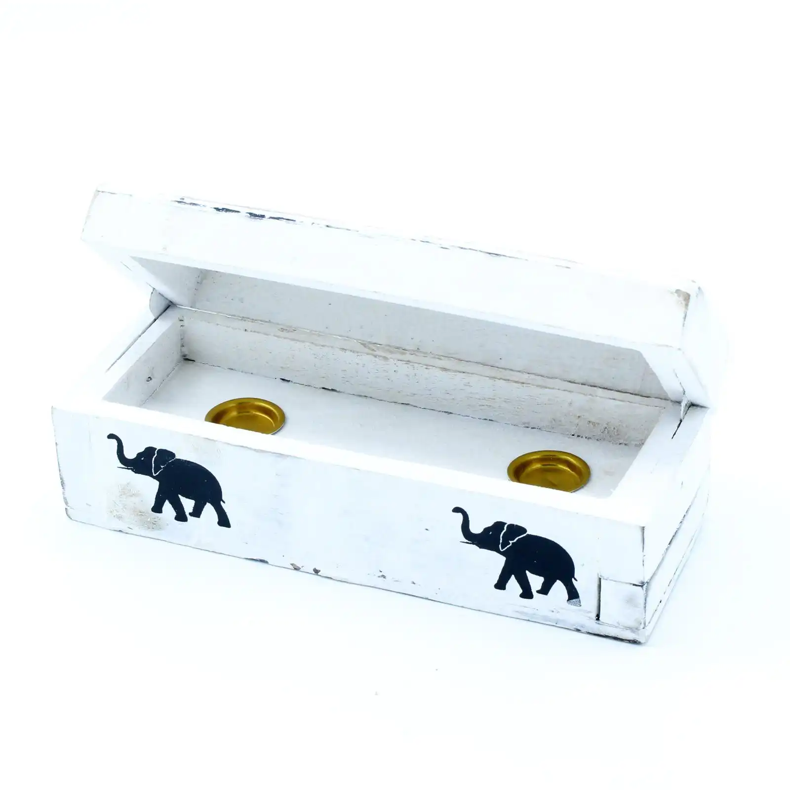 White Washed Incense Holder – Cone Smoke Box 15 cm | www.artisangoods.co.uk 2 White Washed Incense Holder – Cone Smoke Box 15 cm | www.artisangoods.co.uk 1