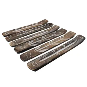 White Washed Incense Holder – Simple | www.artisangoods.co.uk 3