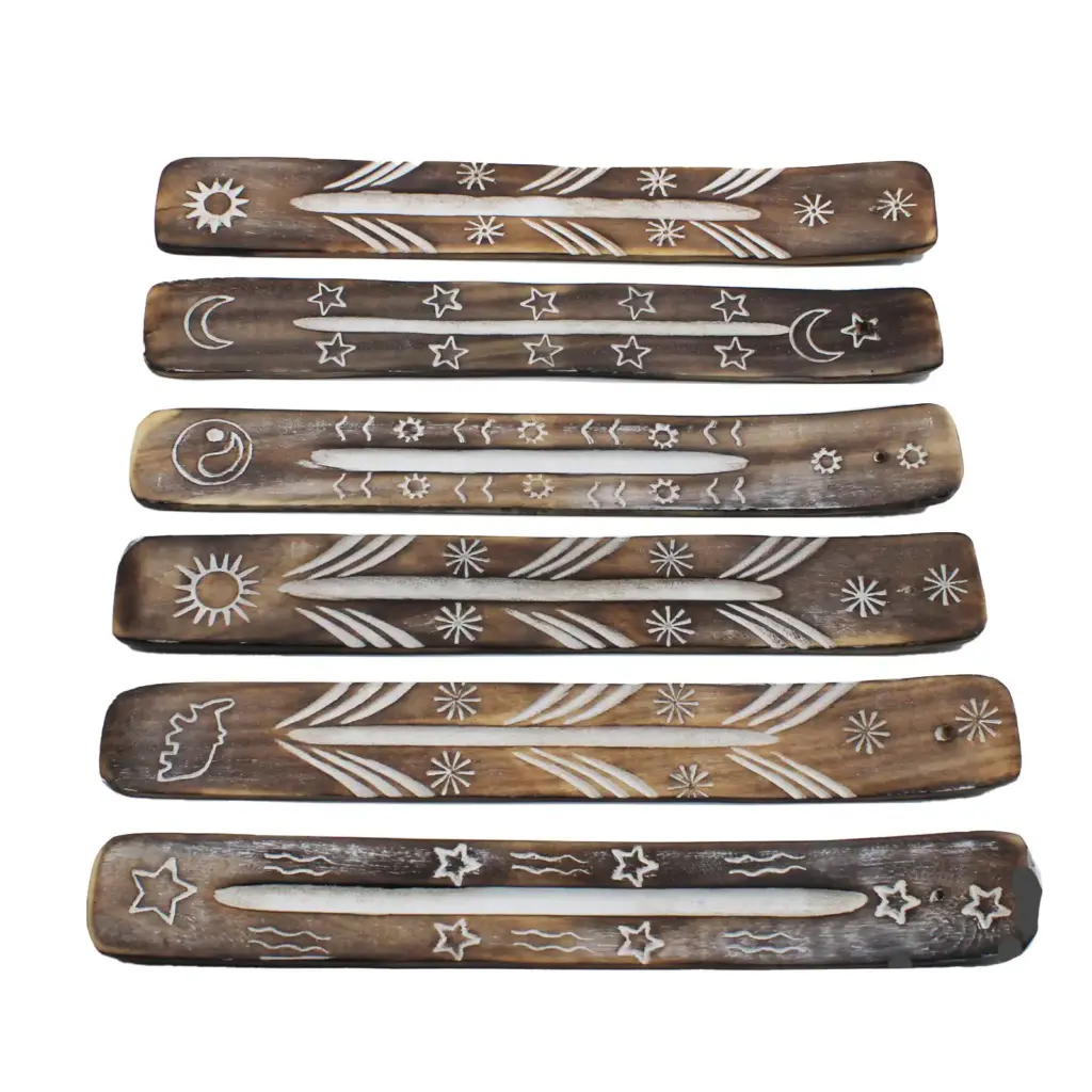 White Washed Incense Holder – Simple | www.artisangoods.co.uk