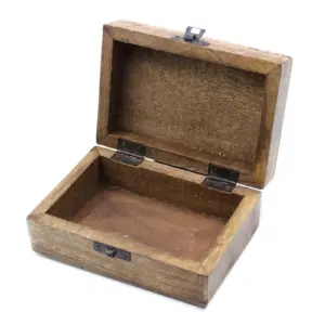 White Washed Wooden Box – 6×4 Slavic Design | www.artisangoods.co.uk 5