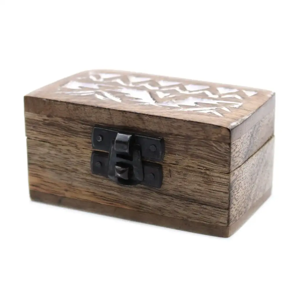 White Washed Wooden Box – Pill Box Slavic Design | www.artisangoods.co.uk White Washed Wooden Box – Pill Box Slavic Design | www.artisangoods.co.uk