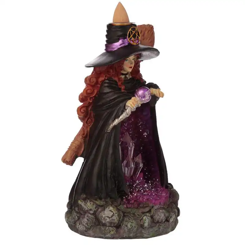 Witches Crystal Cave LED Backflow Incense Burner | www.artisangoods.co.uk 3 Witches Crystal Cave LED Backflow Incense Burner | www.artisangoods.co.uk 2