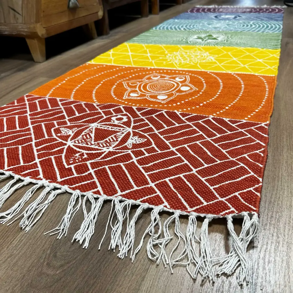 Yoga Rug – 60x200cm – 7 Chakras | www.artisangoods.co.uk 8