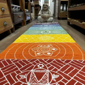 Yoga Rug – 60x200cm – 7 Chakras | www.artisangoods.co.uk 10