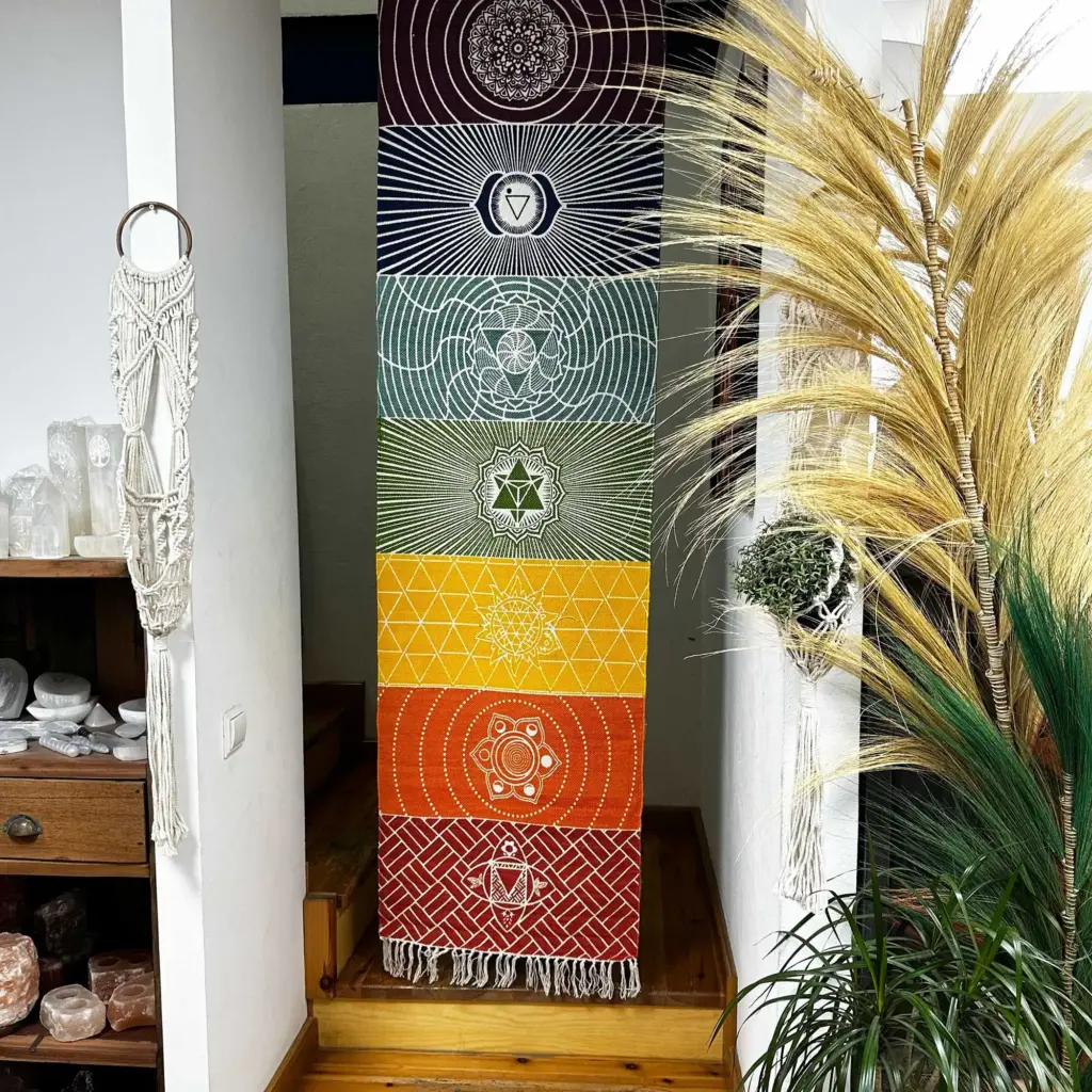 Yoga Rug – 60x200cm – 7 Chakras | www.artisangoods.co.uk 6