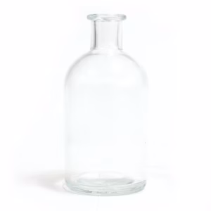250 ml Round Antique Reed Diffuser Bottle – Clear | www.artisangoods.co.uk