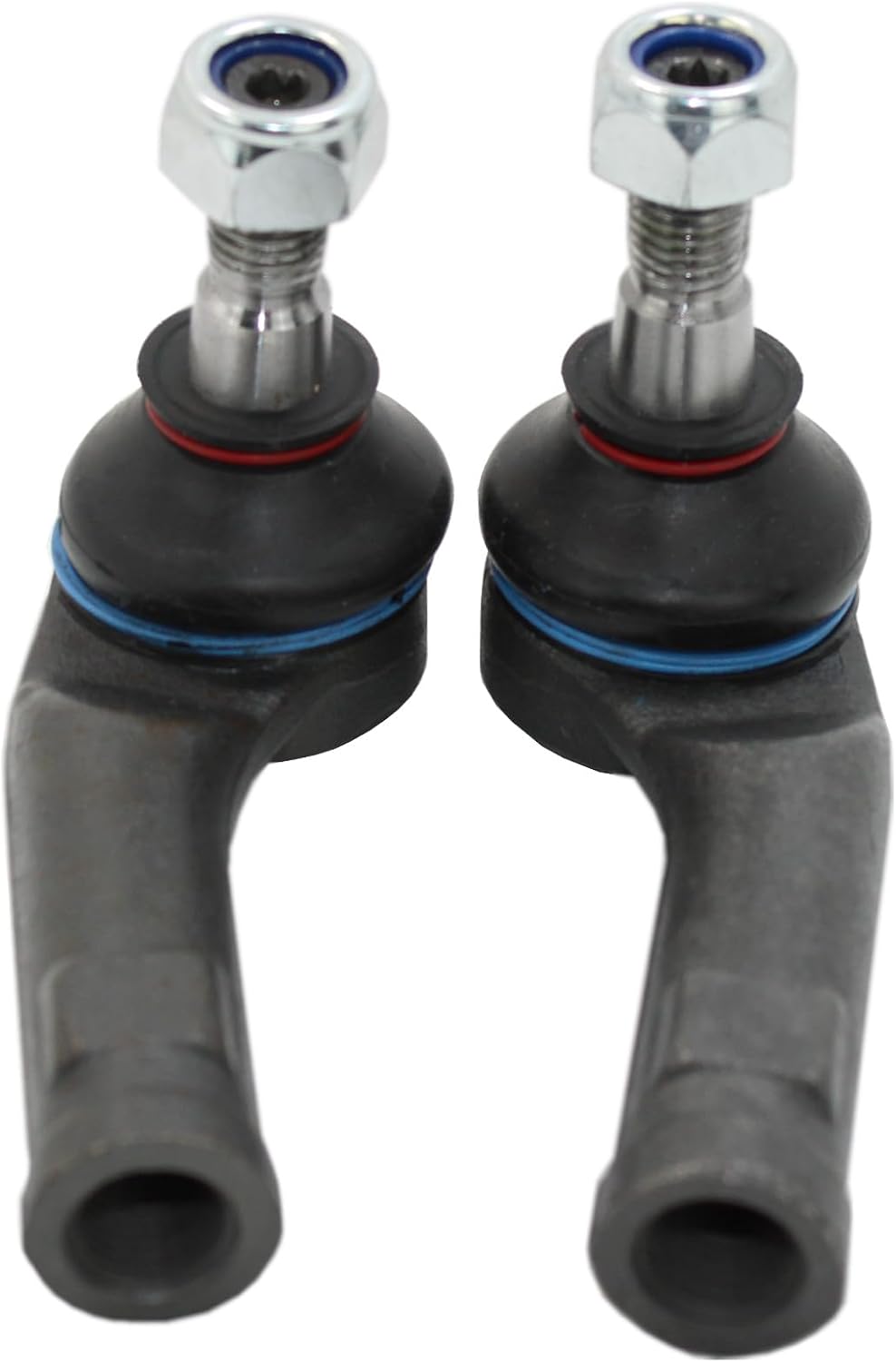 2x Front Track Tie Rod End For Ford Fiesta Mk6 Mk7 B-Max KA+ Ecosport
