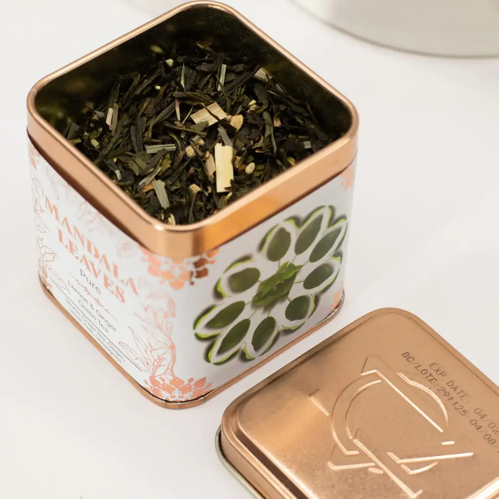 50g Classic Green Tea with Lemon and Ginger | www.artisangoods.co.uk 8