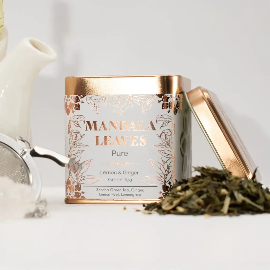 50g Classic Green Tea with Lemon and Ginger | www.artisangoods.co.uk 6