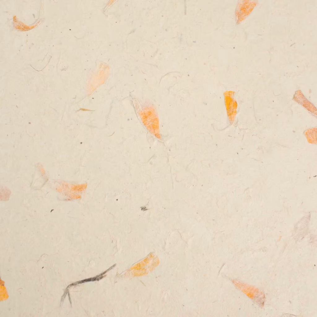 A4 – Lokta Craft Paper (20 sheet pack) – Marigold | www.artisangoods.co.uk