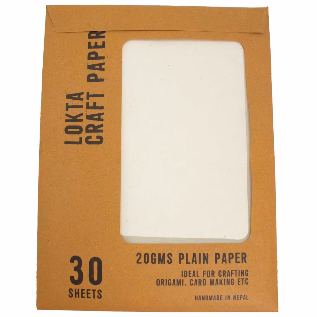 A4 – Lokta Craft Paper (30 sheet pack) – 20gms – Plain | www.artisangoods.co.uk 2 A4 – Lokta Craft Paper (30 sheet pack) – 20gms – Plain | www.artisangoods.co.uk 2