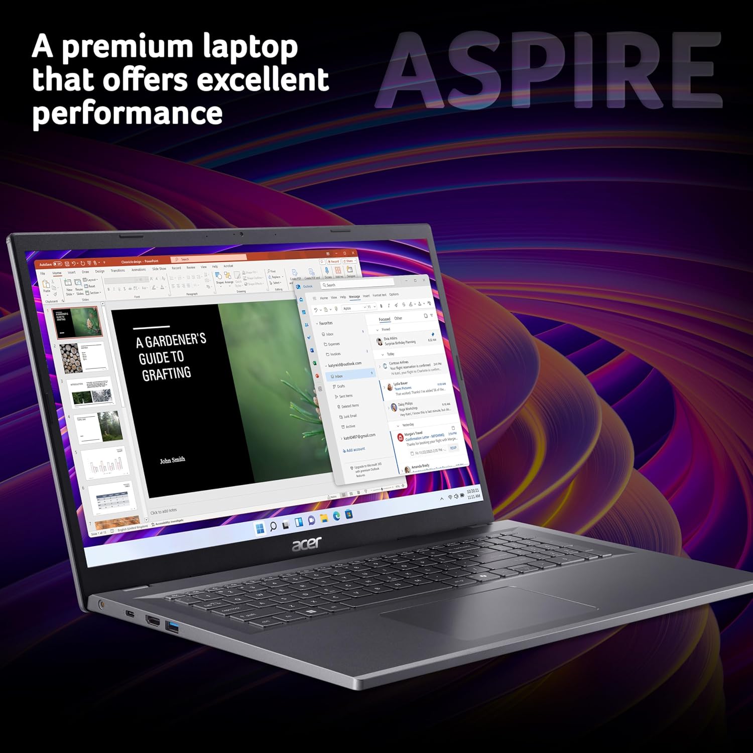 Acer Aspire 17 A17-51 M Laptop - Intel i5, 16 GB RAM, 512 GB SSD