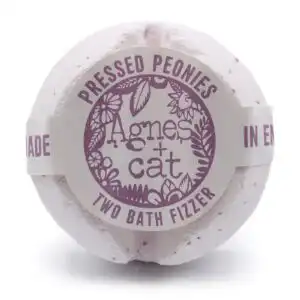 Agnes + Cat Bath Fizzer – Pressed Peonies | www.artisangoods.co.uk 1