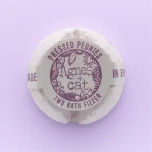 Agnes + Cat Bath Fizzer – Pressed Peonies | www.artisangoods.co.uk 2