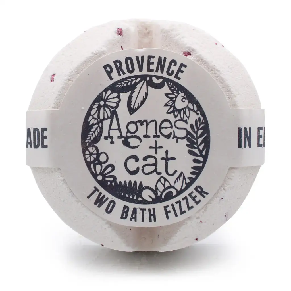 Agnes + Cat Bath Fizzer – Provence | www.artisangoods.co.uk