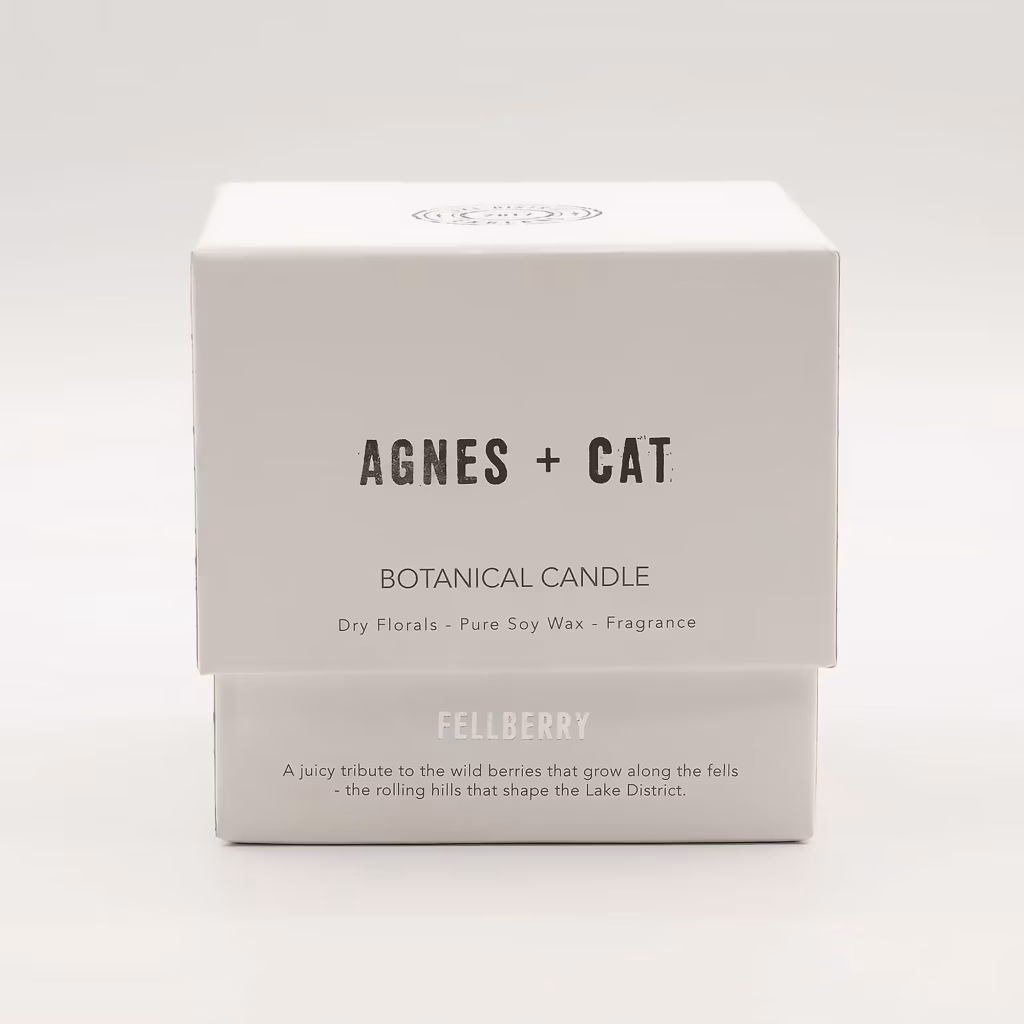 Agnes + Cat Botanical Soy Wax Candle – Fellberry | www.artisangoods.co.uk