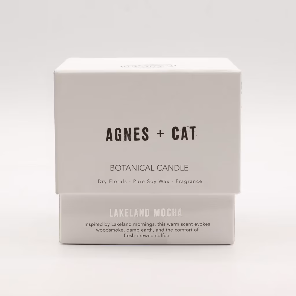 Agnes + Cat Botanical Soy Wax Candle – Lakeland Mocha | www.artisangoods.co.uk 6
