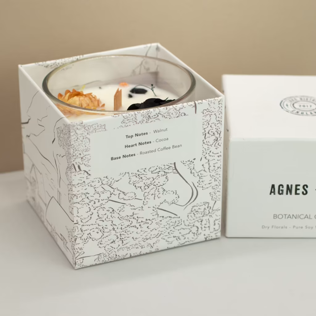 Agnes + Cat Botanical Soy Wax Candle – Lakeland Mocha | www.artisangoods.co.uk