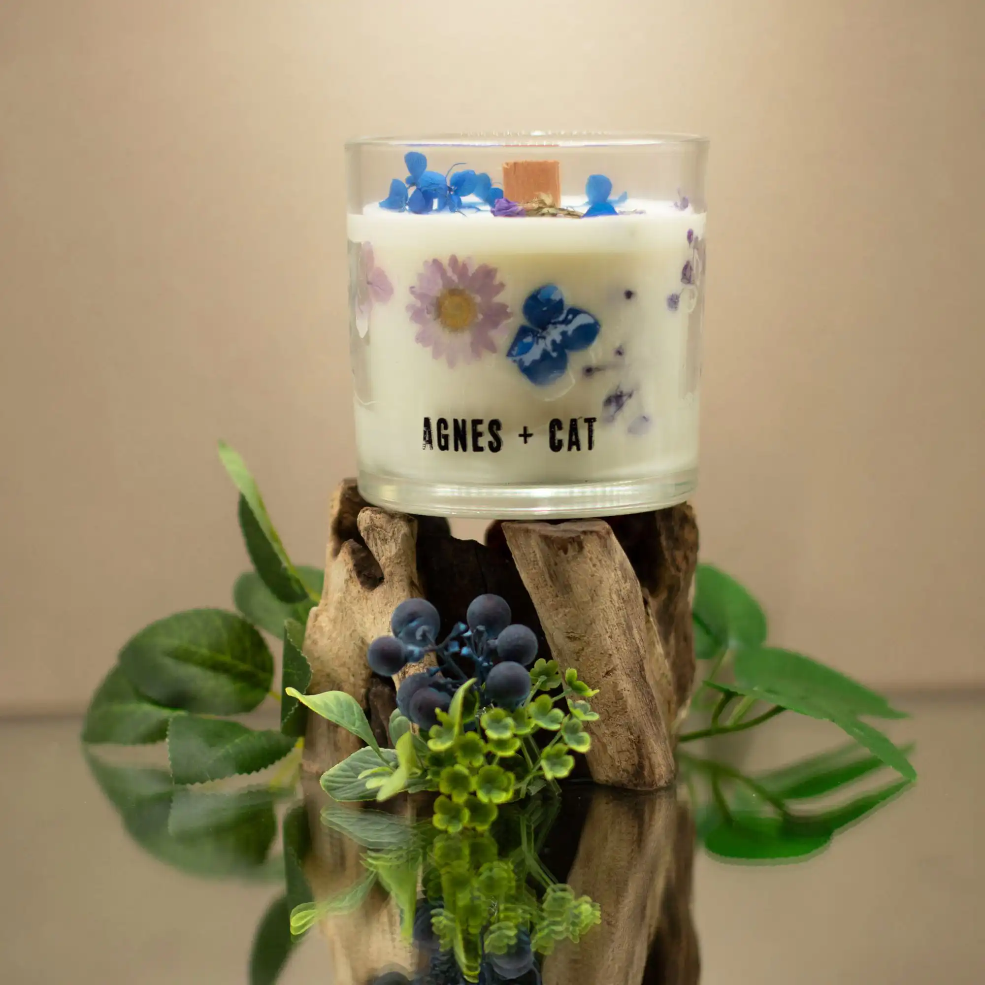Agnes + Cat Botanical Soy Wax Candle - Moorland