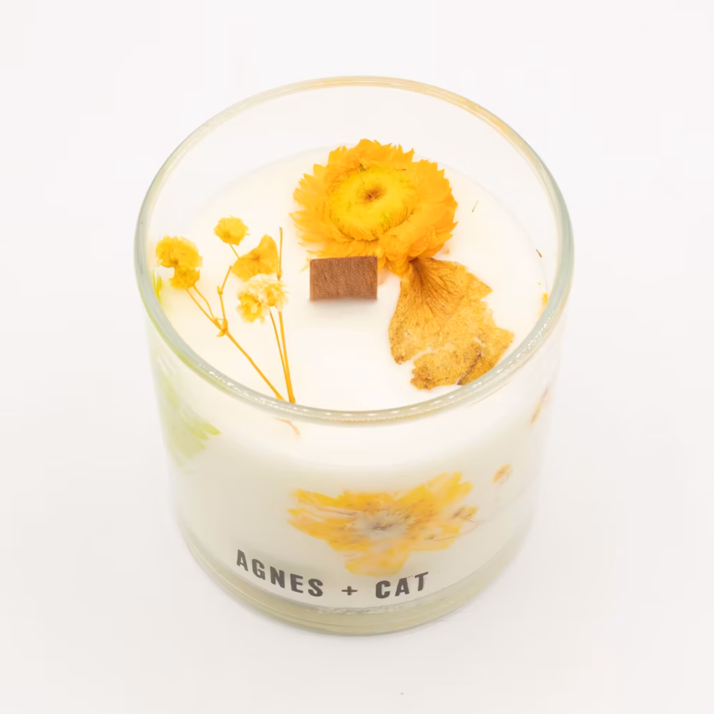 Agnes + Cat Botanical Soy Wax Candle – Rydal Oudh | www.artisangoods.co.uk 2