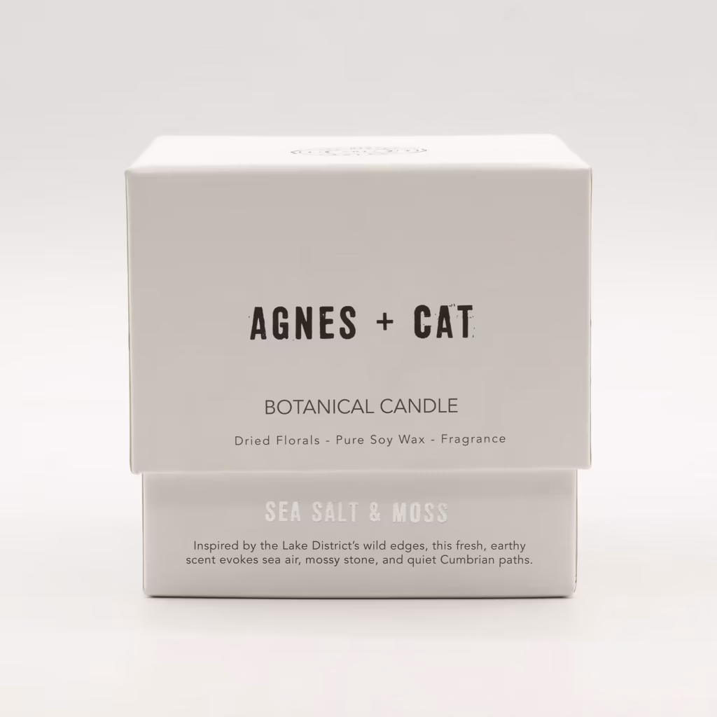 Agnes + Cat Botanical Soy Wax Candle – Seasalt & Moss | www.artisangoods.co.uk 10