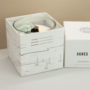 Agnes + Cat Botanical Soy Wax Candle – Seasalt & Moss | www.artisangoods.co.uk 2