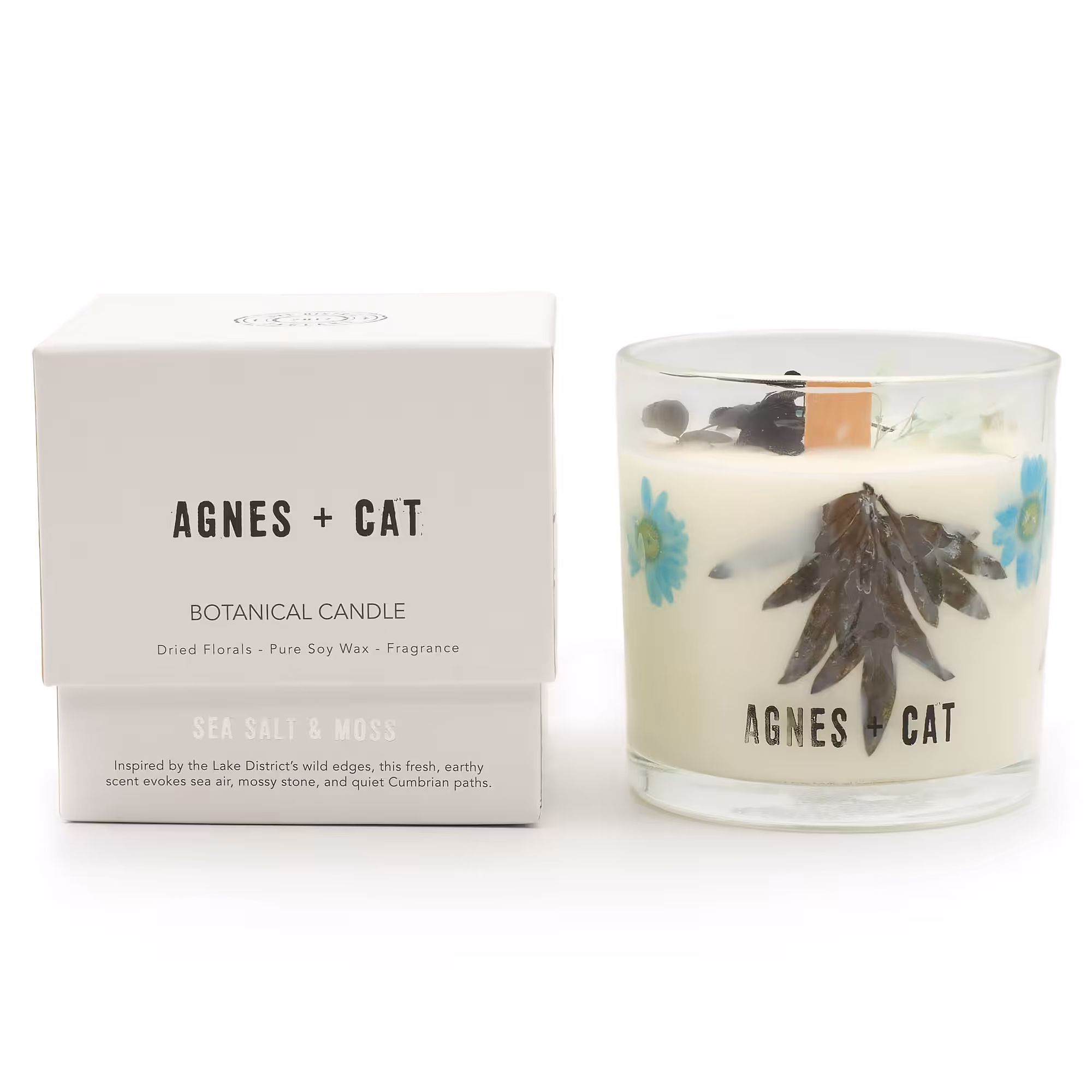 Agnes + Cat Botanical Soy Wax Candle – Seasalt & Moss | www.artisangoods.co.uk 2 Agnes + Cat Botanical Soy Wax Candle – Seasalt & Moss | www.artisangoods.co.uk 1