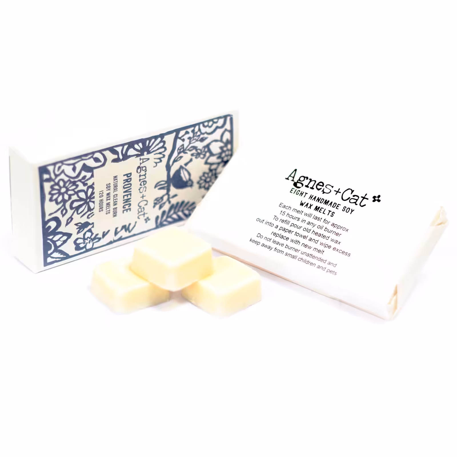 Agnes + Cat Box of 8 Wax Melts – Provence | www.artisangoods.co.uk 4 Agnes + Cat Box of 8 Wax Melts – Provence | www.artisangoods.co.uk 3
