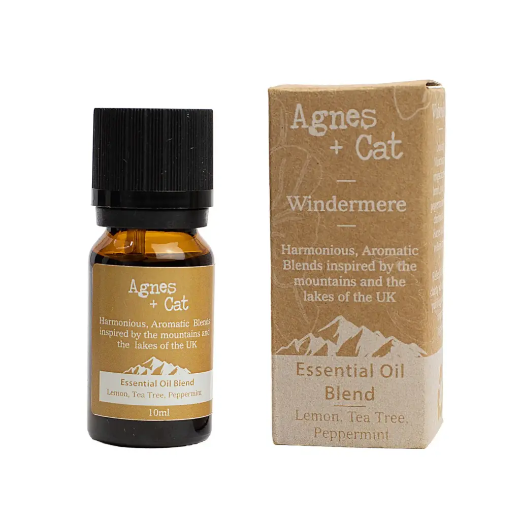 Agnes + Cat Essential Oil Blend – Windermere – Lemon, Tea Tree & Peppermint | www.artisangoods.co.uk